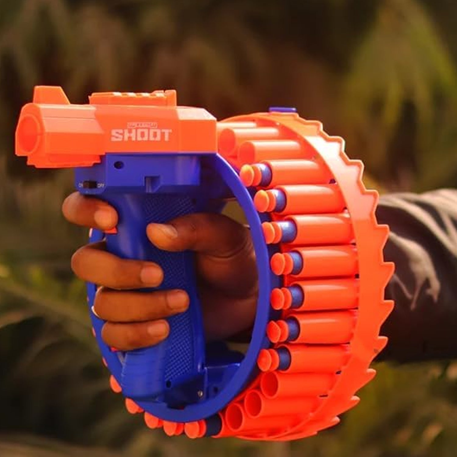 17921 Amazing Toy Gun, Electric Gun for Children, 28 Soft Bullets for Youth Safety, Children's Electric Hand Ring Wheel Soft Bullet Gun, Gift Toys 17921 Amazing Toy Gun, Electric Gun for Children, 28 Soft Bullets for Youth Safety, Children's Electric Hand Ring Wheel Soft Bullet Gun, Gift Toys